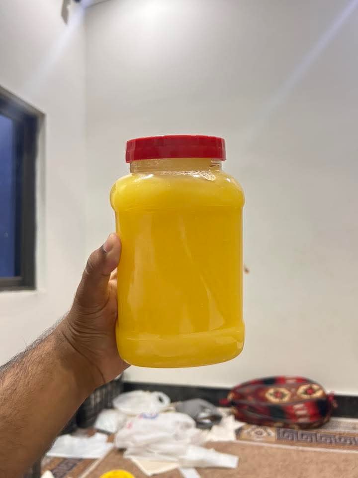 Pak Honey Desi Ghee jar with red lid